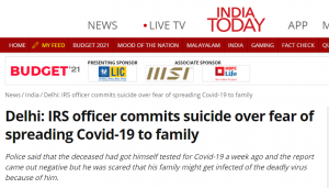 covid 19 suicide